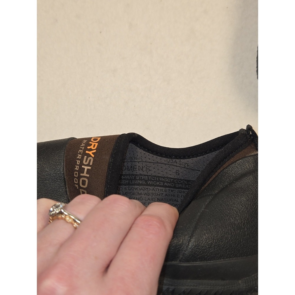 Dryshod Women's Size 6 Sod Buster Shoe Black Waterproof Work Garden Grooming - Picture 7 of 10